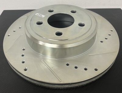 Disc Brake Rotor-Cross-Drilled Slotted Power Stop AR8362XL for  