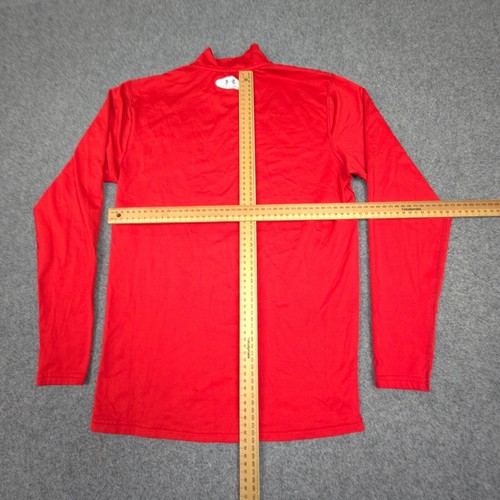 Under Armour Shirt Kids SMALL Red Compression Activewear Sports Summer Size S - Picture 7 of 10