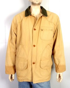 Vtg L L Bean Men S Barn Coat Insulated Field Jacket Hunting Duck