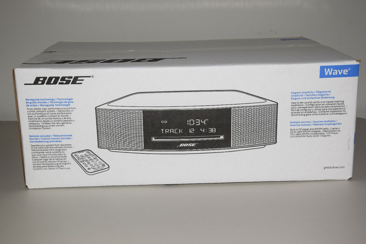 Bose Wave IV Music Sound System CD MP3 Player AM & FM Radio Bose Wave IV Music Sound System CD MP3 Player AM & FM Radio