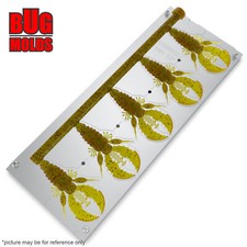 Bait DIY Fishing Mold Soft Plastic Baits Lure Plastisol Bass Creecraw