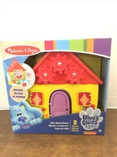 Melissa  Doug Blues Clues  You Wooden Take Along House