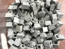 LEGO PARTS-BRAND NEW- 3005-1 x 1 LIGHT BLUISH GREY BRICK-25 PIECES