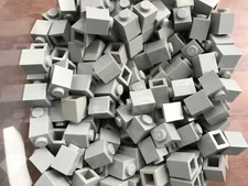 LEGO PARTS-BRAND NEW-#3005-1 x 1 LIGHT BLUISH GREY BRICK-25 PIECES