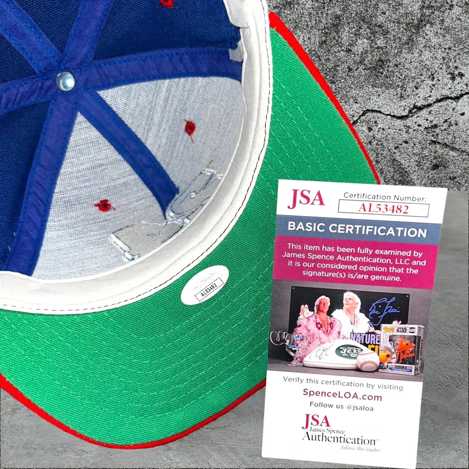 Jeff Gordon DUPONT INUTMEG NWOT VINTAGE #24 CHEVY signed hat HOF with JSA COA - Image 3 of 4