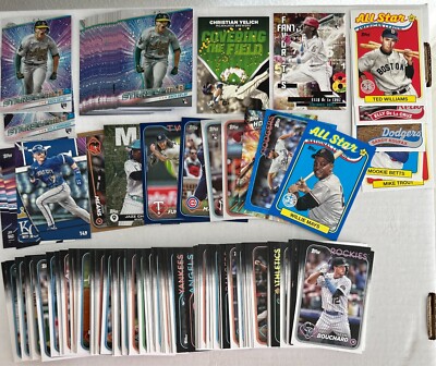 2024 Topps Baseball  cards # 1 - 350 - You Pick - Complete Your Set