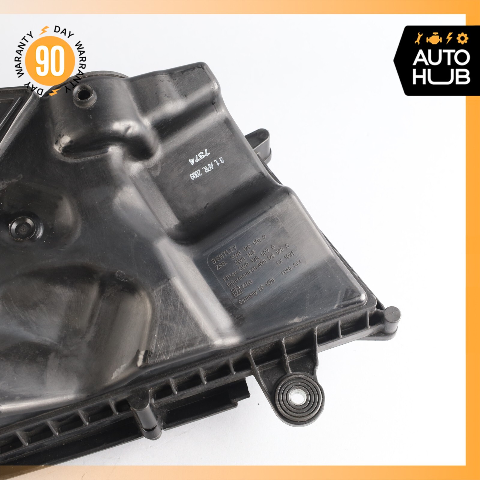 Bentley Continental GTC Speed 6.0L Left Side Air Intake Cleaner Box OEM 83k