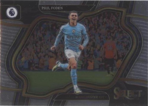 PHIL FODEN 2026 Topps Chrome Premier League Aqua RayWave /199