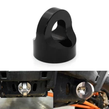 Black Front Tow Hook Tie Down Anchor For Polaris RZR XP 1000 Turbo XP 4 Aluminum