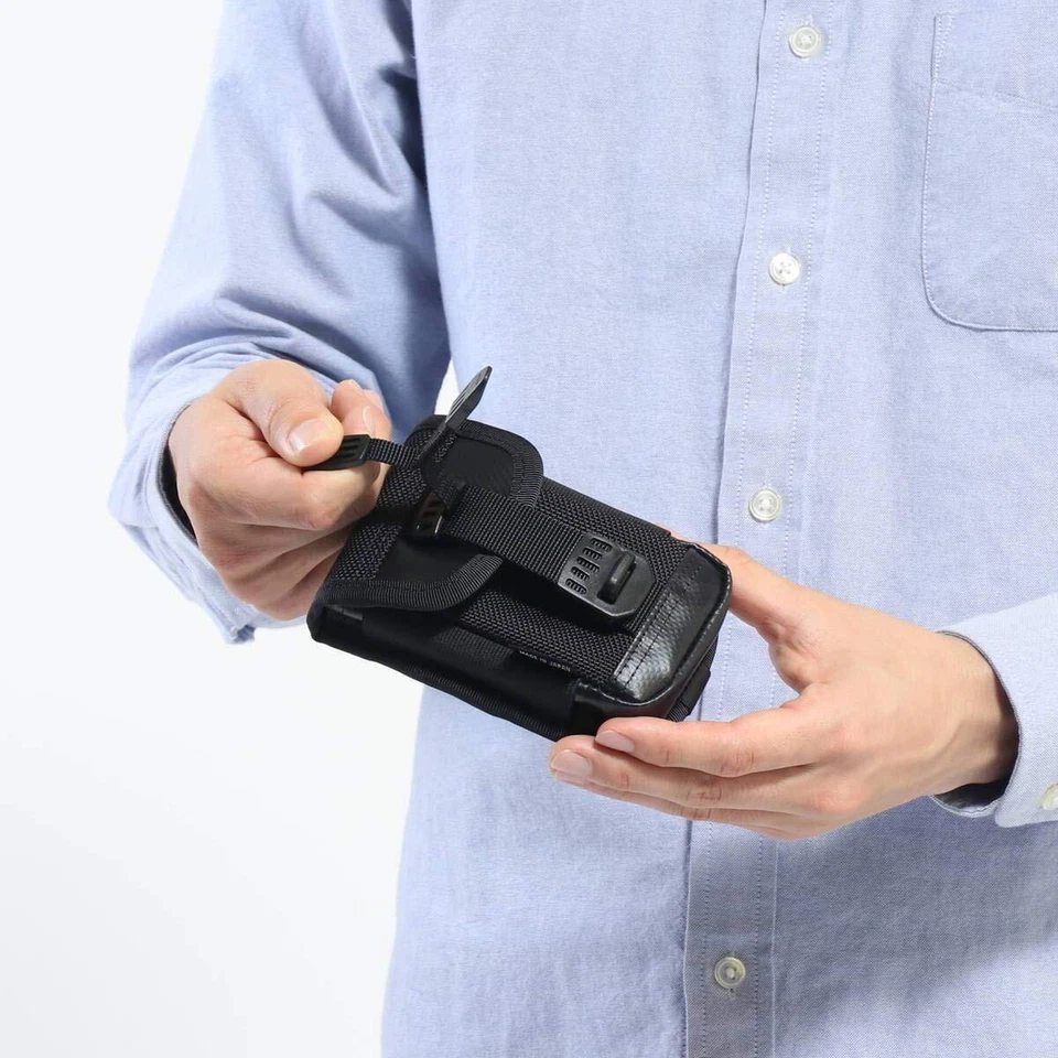 Yoshida PORTER HEAT POUCH Negro Hecho en JAPÓN W70xH120xD30mm 703-07886 NUEVO Foto 2 de 4