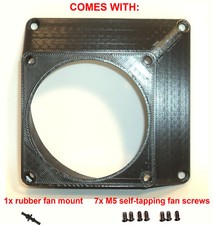 92mm to 70mm CORNER OFFSET Aligned FAN Adapter Converter change PC NAS Case Mod