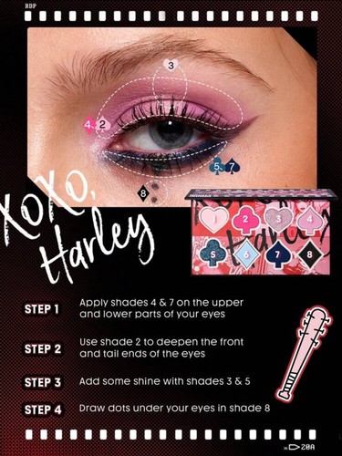 Sheglam HARLEY QUINN Full Collection Makeup Set 14pcs Authentic Brand New - Picture 4 of 24