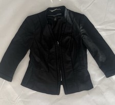 White House Black Market Black Bolero Blazer