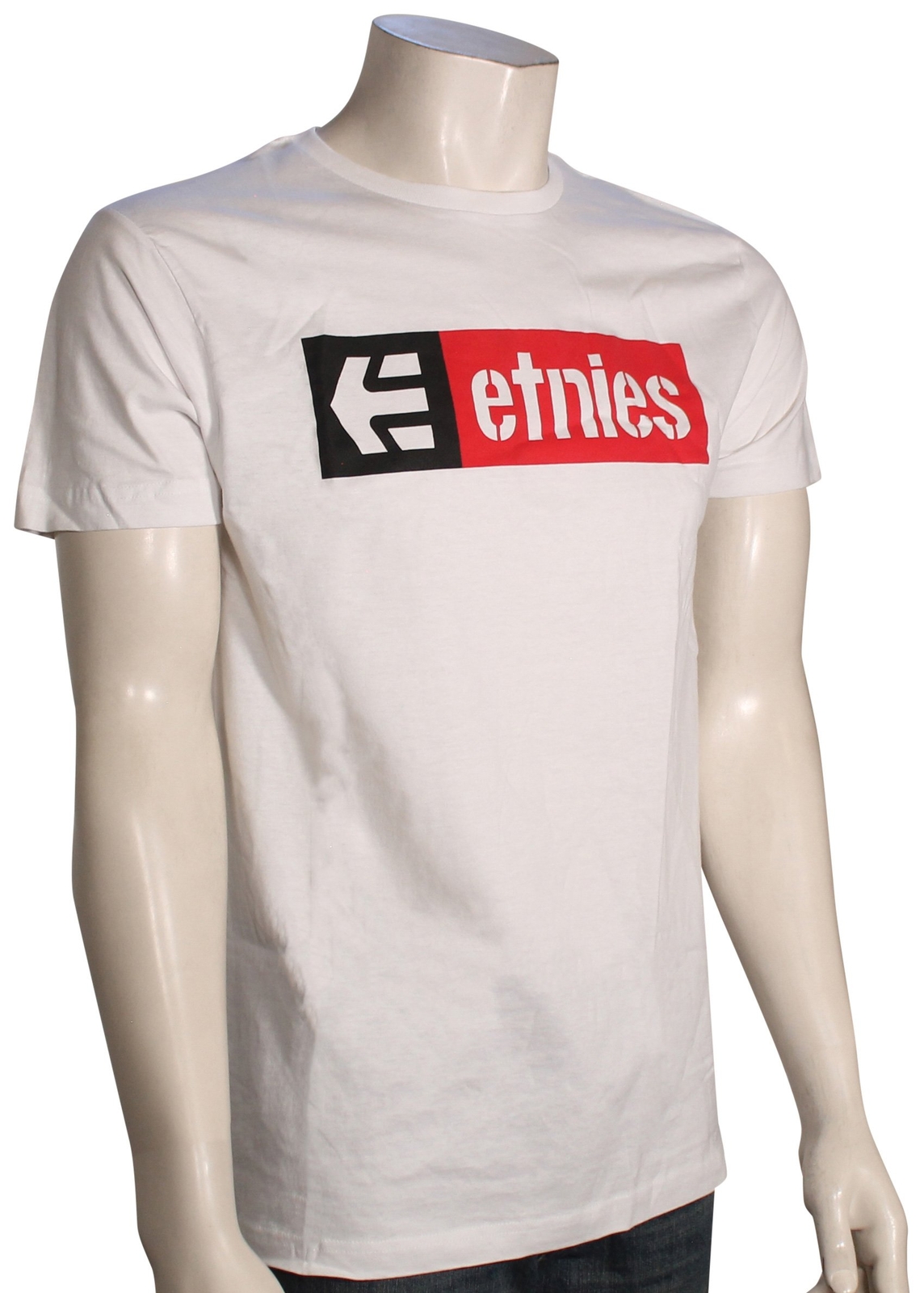 Футболка Etnies New Box - Белая Черная Красная - Новинка 4890₽