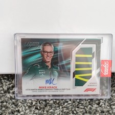 2022 Topps Dynasty Formula 1 Racing Cards Checklist 28