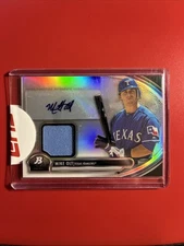 2013 BOWMAN PLATINUM REFRACTOR CERT AUTO RELIC MIKE OLT REDEMPTION CARD #AR-MO