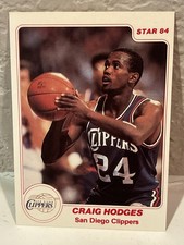 1983-84 Star Craig Hodges #125 San Diego Clippers NRMT C
