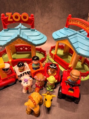 ELC Happyland Zoo Pets Corner Spielzeug Konvolut Restposten Zug Fahrzeuge Figuren Tiere