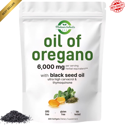 #ad #ad 2 in 1 Oil of Oregano amp; Black Seed Softgels Count with CarvacrolImmune Support $42.99