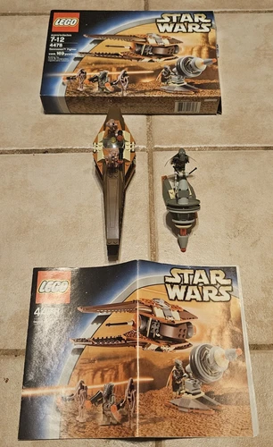 LEGO Star Wars Geonosian Fighter 4478 100% Complete 