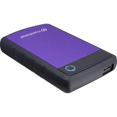 Transcend StoreJet 25H3 4TB USB 3.0 2.5'' External Hard Drive TS4TSJ25H3P