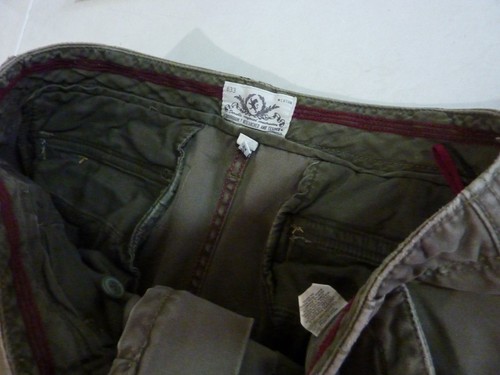 Express Y2K DURABLE REINFORCED GREEN Shorts TIGER Men’s 32 Streetwear Vintage - Picture 8 of 9