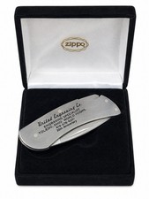 Zippo Stainless Steel Handle Lockback Collectible Folding Knives