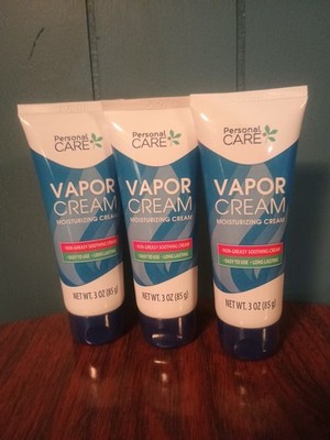 5 Pack Vapor Cream, Soothing & Moisturizing Non-Medicated Vapor Cream, 3oz Each