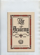 The Academy Dec 1906 Salem Academy & College Winston Salem North Carolina