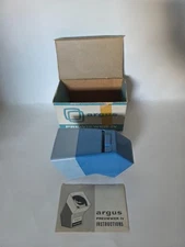 Vintage Argus Pre-Viewer IV 35mm/127 Illuminated Slide Viewer & Orig Box