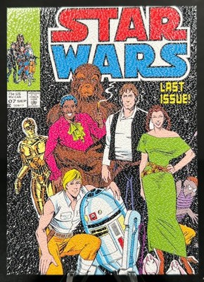 2024 Star Wars Masterwork   Marvel Comic Cover #107 September 1986 Canvas 03/25