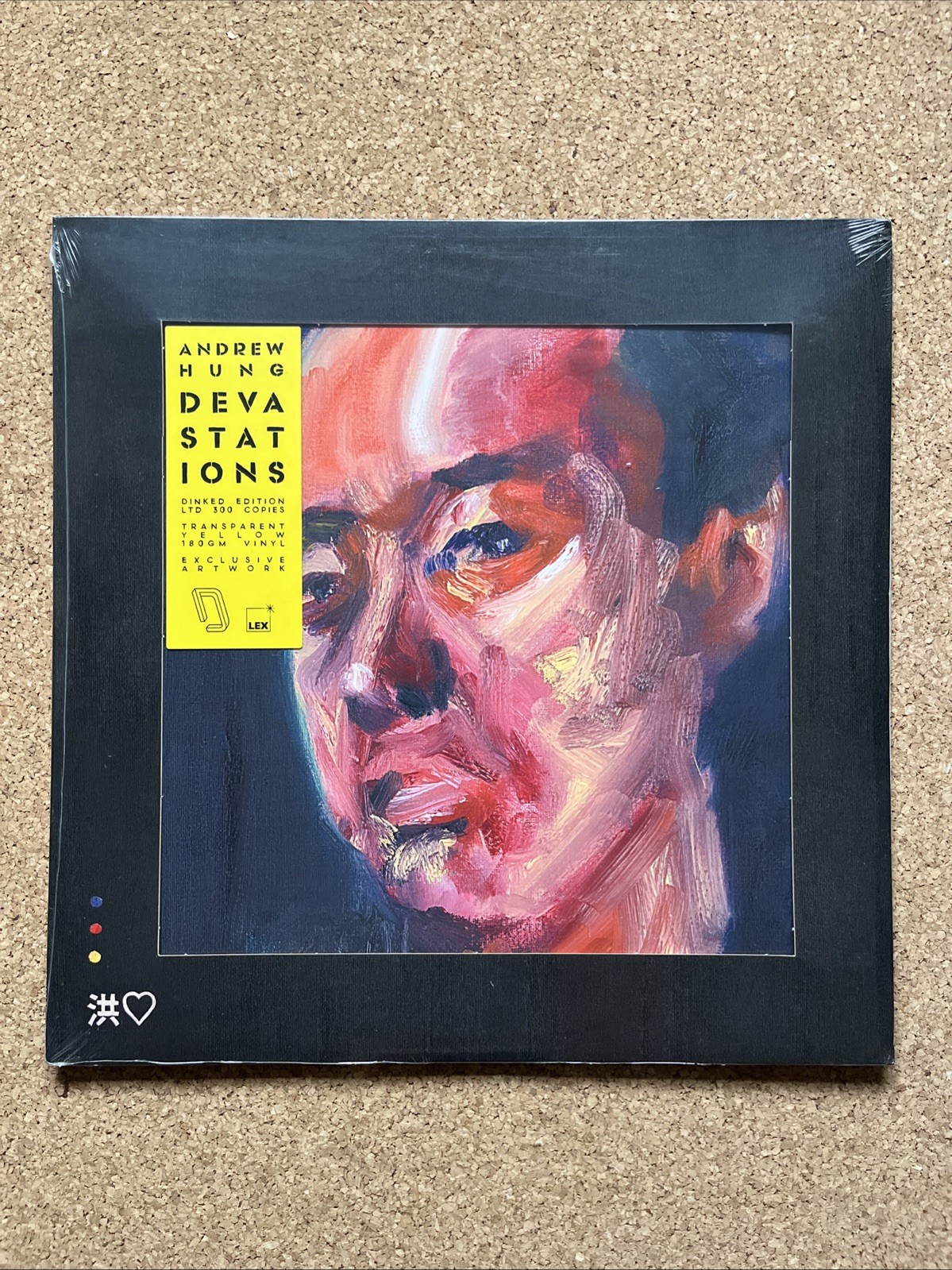 Andrew Hung - Devastations Dinked Ed (Yellow Vinyl) 12"" | BRAND NEW SEALED