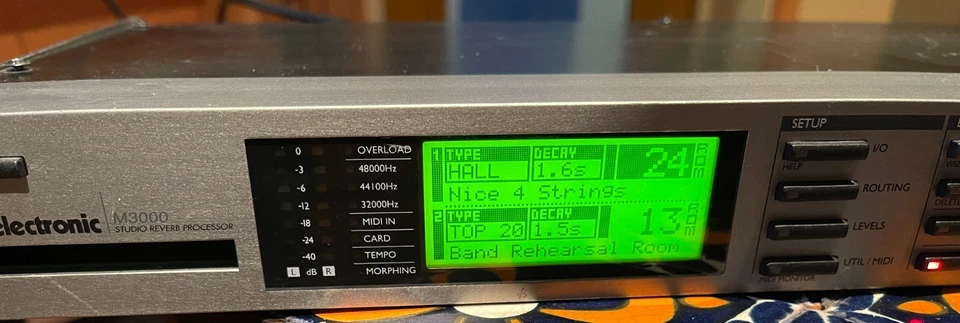 TC electronic M3000 Reverb & FX Processor SERVICED - Image 3 of 4