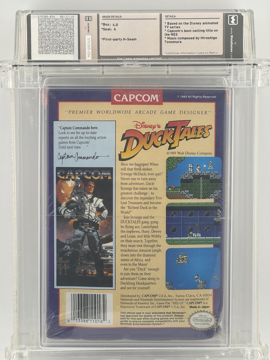 Disney's DuckTales (Nintendo NES, 1989) for sale online