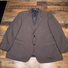 Oak Hill Blazer 2XLT 50L 52L Tan Check Sport Coat