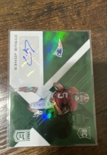 2016 Donruss Elite - Elite Rookie Autographs Cyrus Jones #ERA-CY Green (AU, RC)