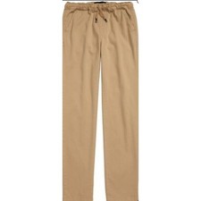 Treasure  Bond Boys All Day Relaxed Pants In Tan Small 7/8 MSRP 39