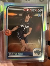 2023-24 Panini NBA Hoops Anthony Black #257 Rookie Silver Holo Foil /199