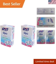 200 Disposable PURELL Hand Wipes - Gentle and Effective Sanitization Anywhere