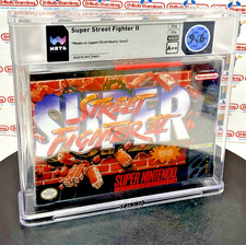 Super Street Fighter II 2 Nintendo NES SNES New Sealed VGA WATA CGC PSA