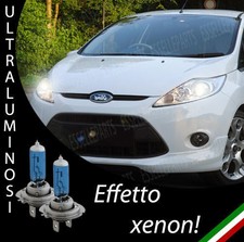 COPPIA LAMPADINE H7 SPECIFICHE PER FORD FIESTA MK6 EFFETTO XENON ULTRALUMINOSI