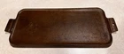 Griswold Cast Iron #7 Large Iron Mountain 1077 Rectangle Griddle