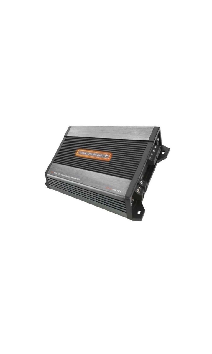Quantum Audio Qpx5000.1d 5000w Max Class-d Monoblock Car Subwoofer