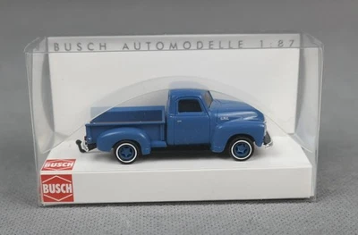 BUSCH 48247 H0,1:87 Chevrolet Pick-Up, GMC blau - NEUHEIT 2026! - Bild 1 von 4