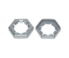 Lock-Nut Hex Screw Size 3/8-16 9/16 Drive Zinc Min (175 Pieces)