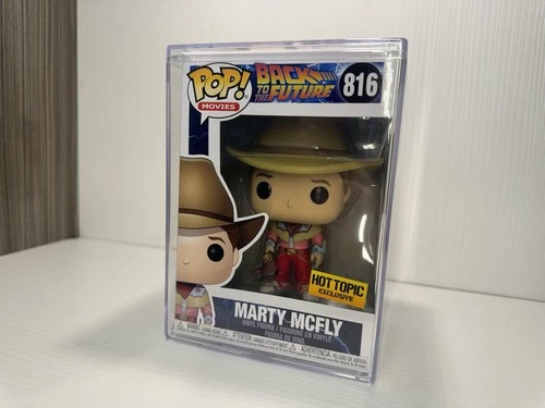 Funko Pop! Movies Back To The Future Marty McFly #816 Hot Topic Exclusive Vault