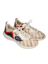 Tennessee Titans NFL Men's Unisex Low Top Canvas Lace Up Sneaker Shoes Size 8