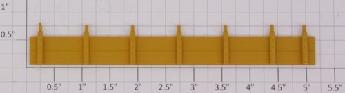 Riel lateral izquierdo amarillo Lionel 29814-62 PRR Boom Car | Zustand: New
