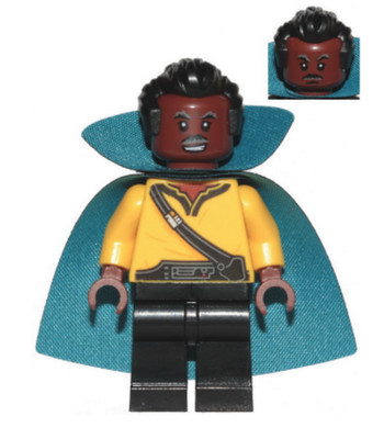 LEGO  Minifigur - Star Wars - sw1067 - Lando Calrissian Old aus 75257