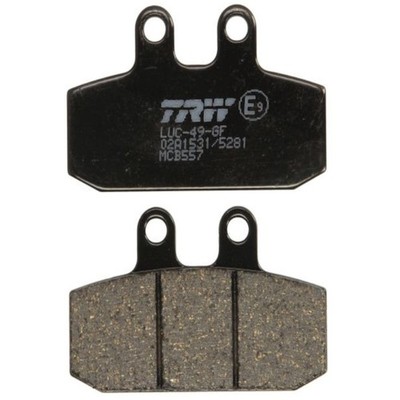 TRW Bremsbeläge für Aprilia Red Rose Scarabeo Mana Honda Moto Guzzi V7 V9 V85